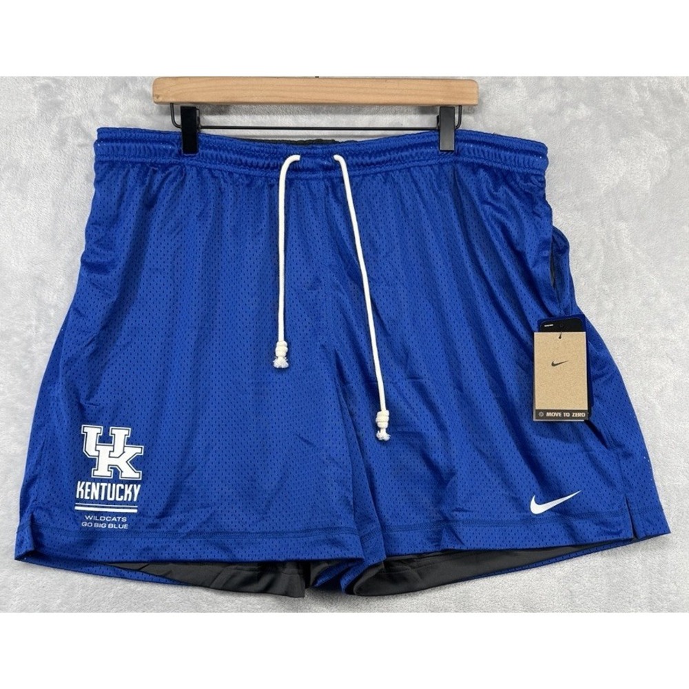 Nike Dri Fit Kentucky Wildcats Team Issued Reversible Practice Shorts Men's 2XL